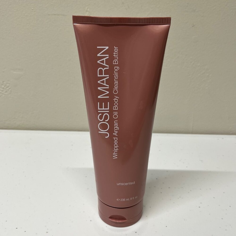 Josie Maran Whipped Argan Oil Body Cleansing Butter Unscented Full Size 8 fl oz